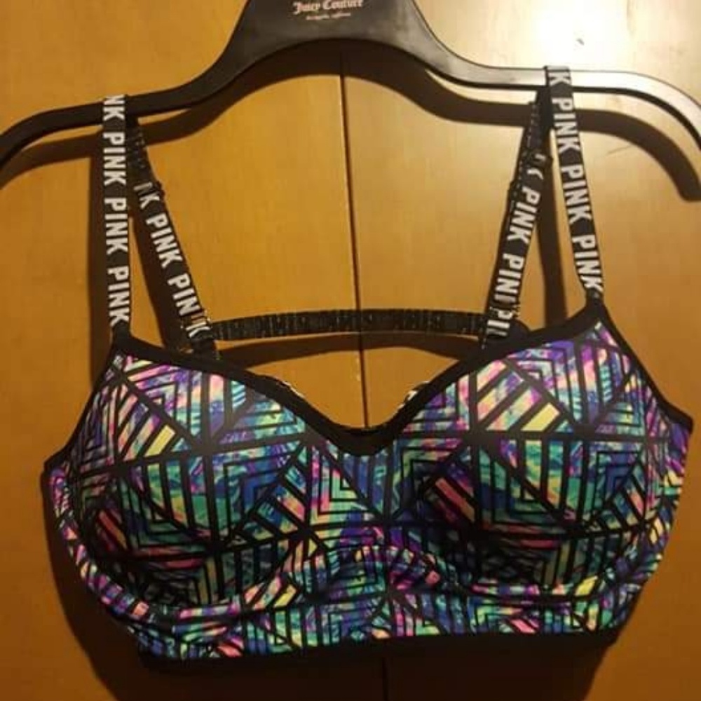 Neon VS Pink Caged bra